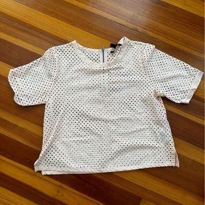 Cute see through Banana Republic Crop Top M